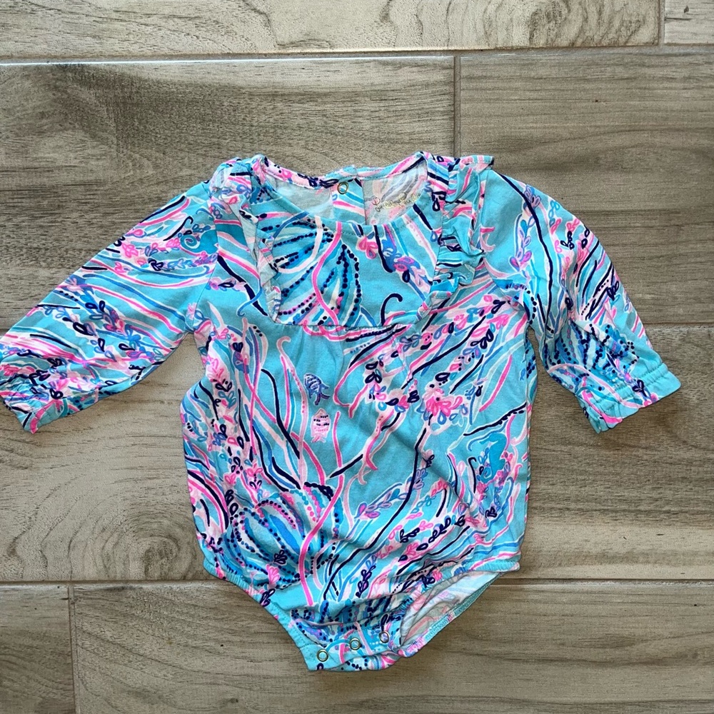 Lilly Pulitzer Baby Onesie 3-6 Month